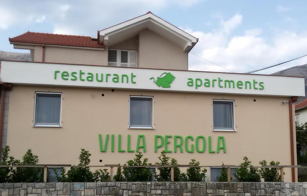 Villa Pergola Trebinje Buitenkant foto